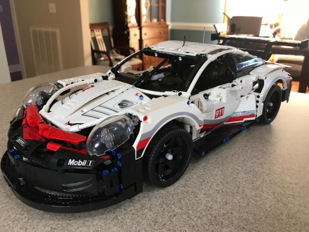 Подарунок‼️ Конструктор Porsche 911 RSR Technic 42096 Lego 1в1 1580 д