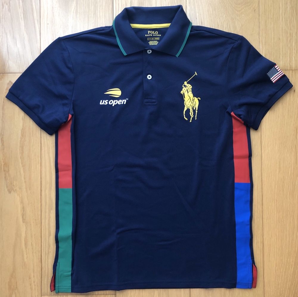 Casaco Polo Ralph Lauren (US Open) - Tamanho L (4 fotos + Polo)