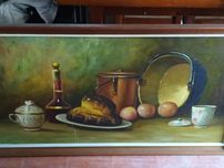Quadro pintado a óleo