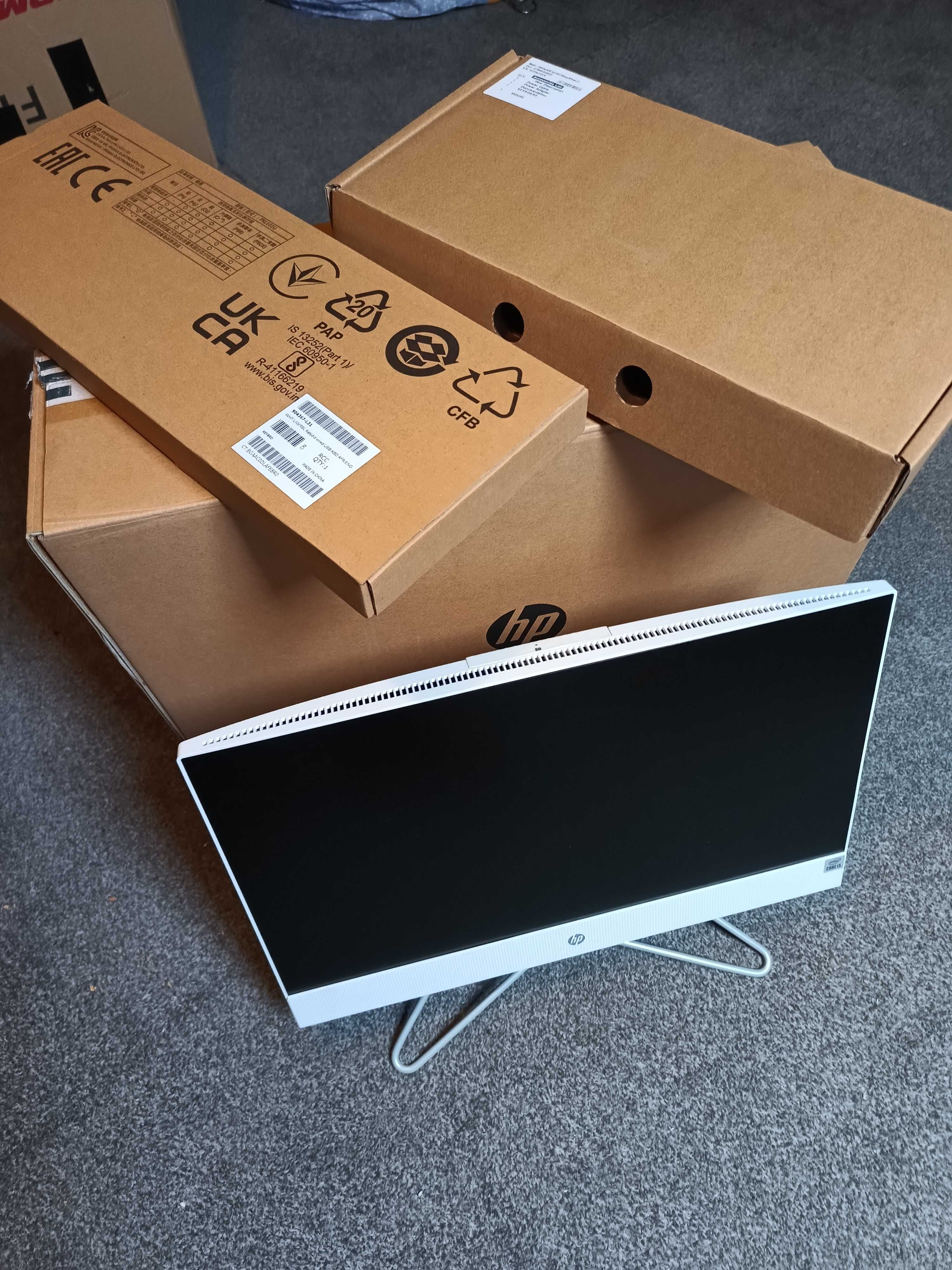AiO HP 200 G4 22 FullHD Intel Core i5 SSD 256 RAM 16GB NOWY
