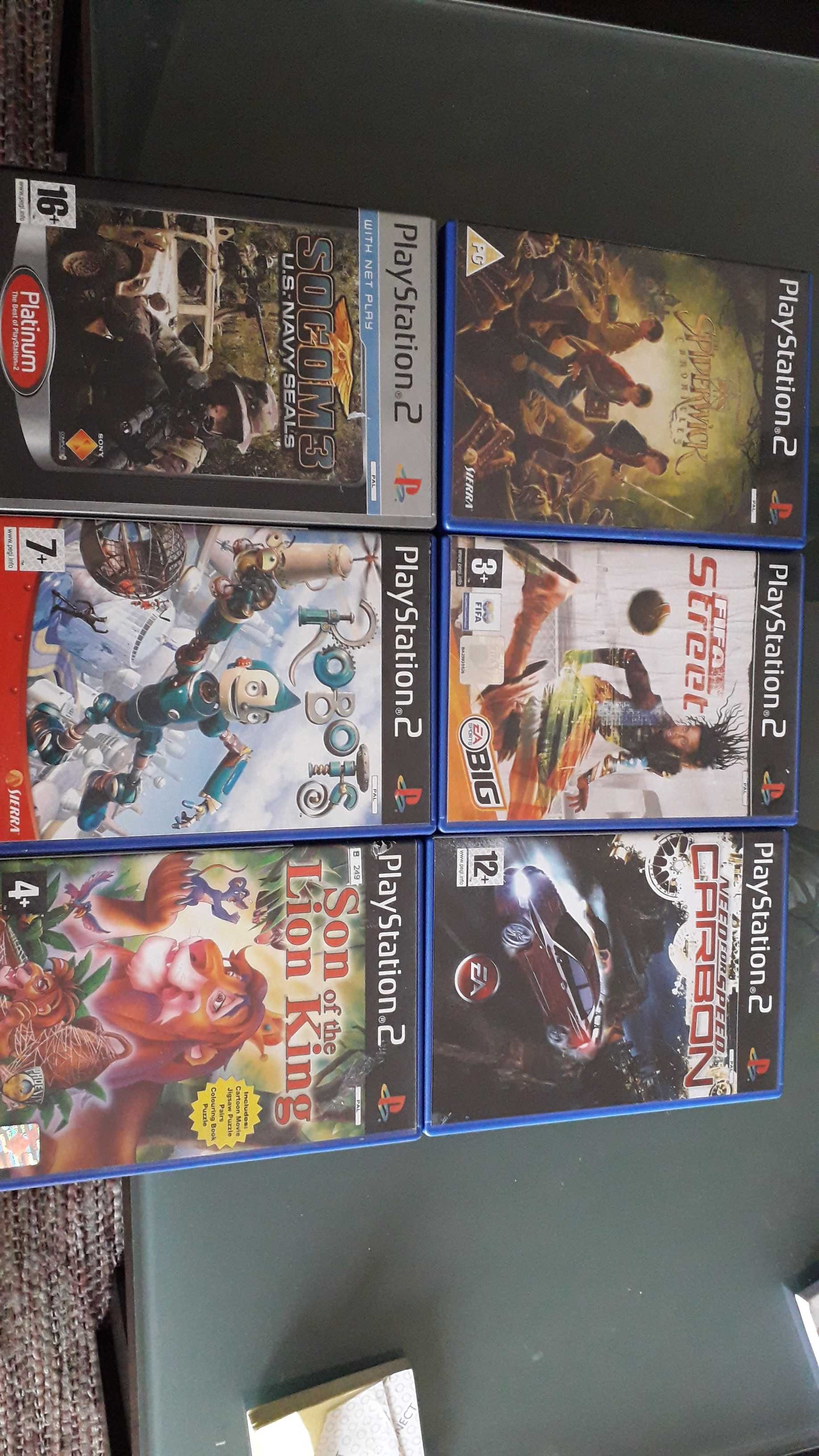 138 jogos PS2 diferentes ORIGINAIS!!