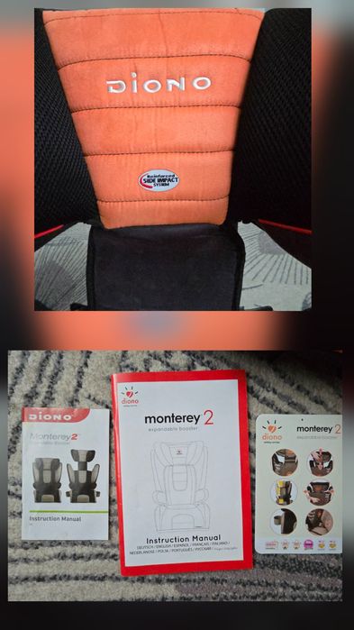 Fotelik samochodowy Diono monterey 2 15-36kg