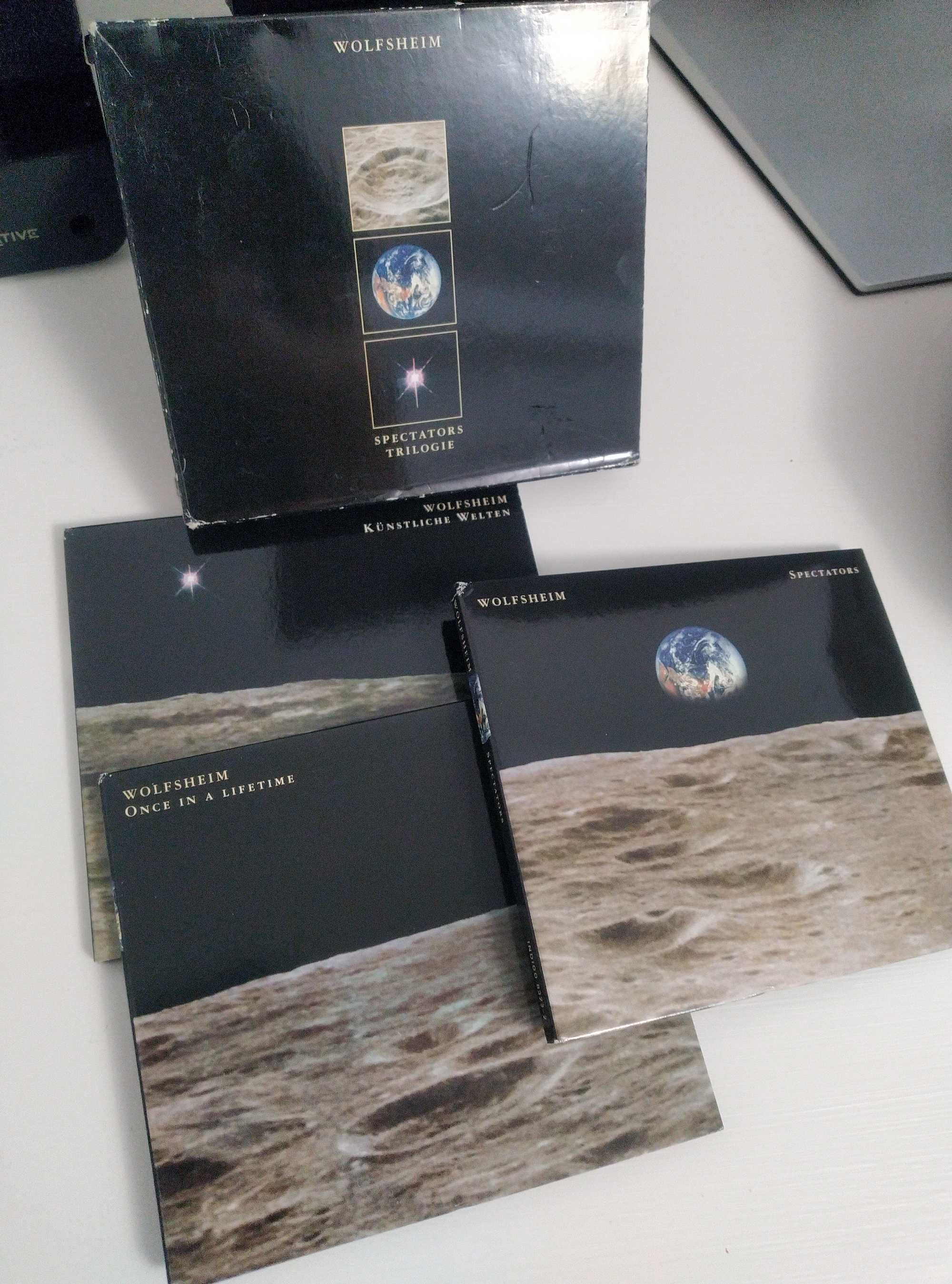 Wolfsheim "Spectators Trilogie" Box 3 CD, b. rzadki