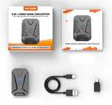 MIX Master 7w1 Przewodowy gamepad do PS Xbox Klawiatura Mysz Konwerter