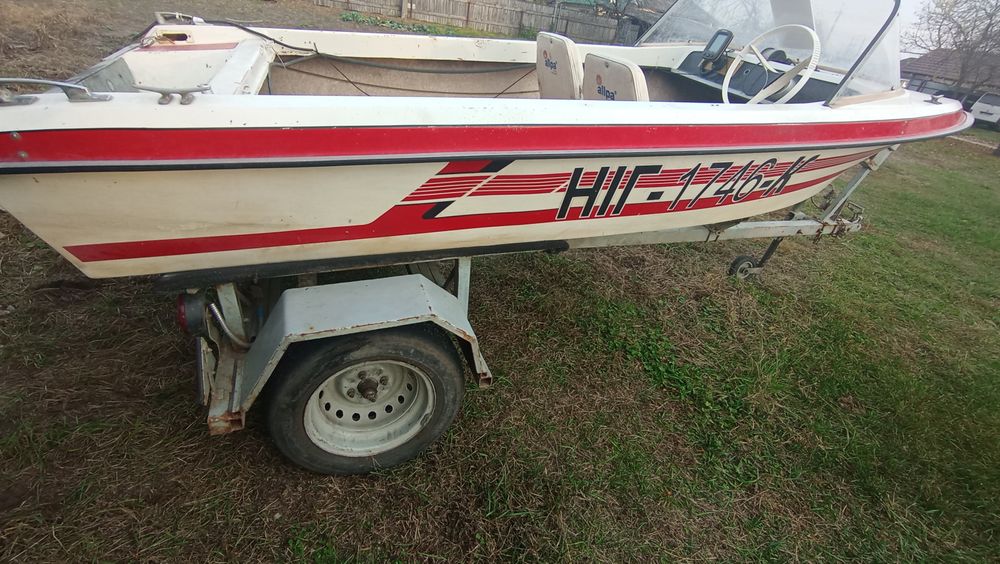 Лодка НІГ-1746-К + лафет