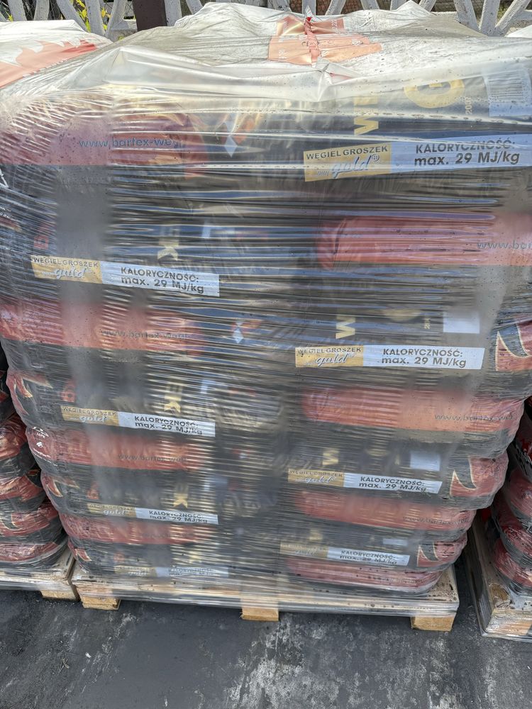 Węgiel Groszek Bartex  Gold  27-29 Mj/kg  1520 pln dawniej ekogroszek