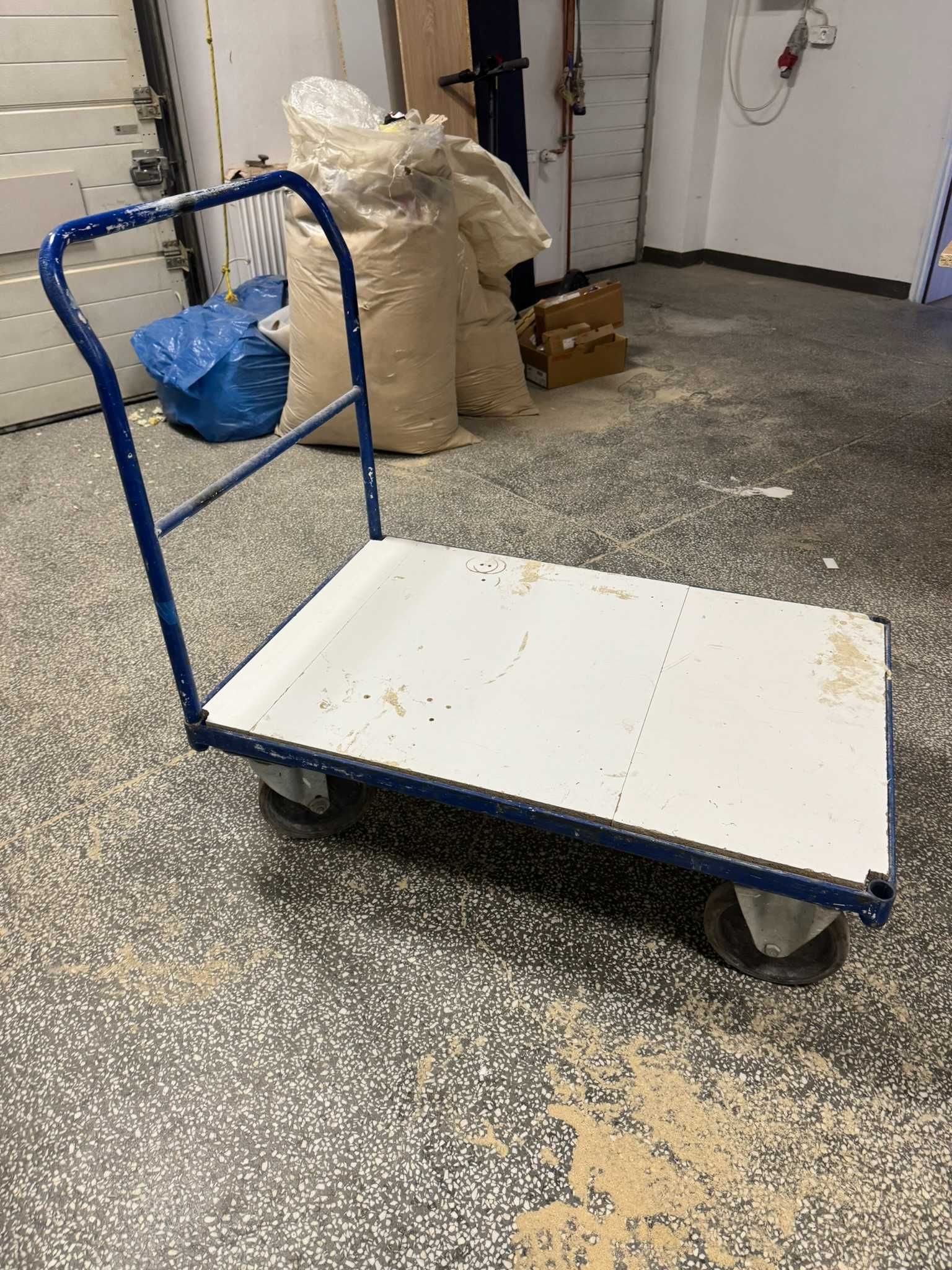 Wózek platformowy udźwig 500 kg 1030x600 mm