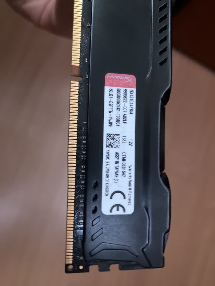 RAM 8gb Hyperx fury ddr4