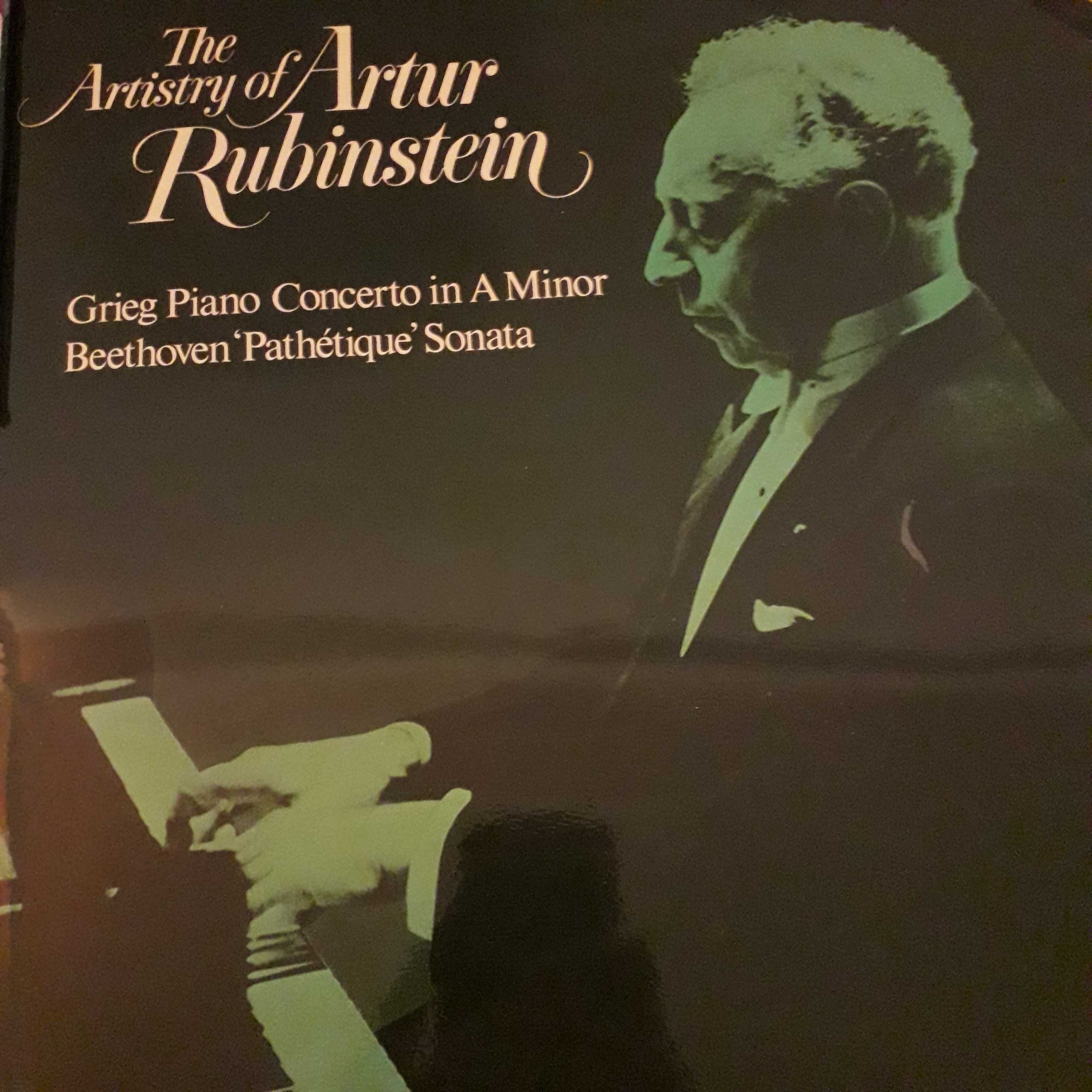 Colectânea de 7 discos de vinil "The Artistry of Artur Rubinstein  "