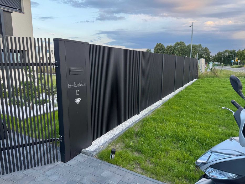 Bramy skrzydłowe przesuwne palisada 10lat gwarancja Montaż