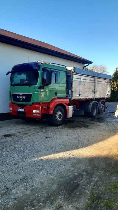MAN TGS 26.440 plug wywrotka 3 strony piaskarka