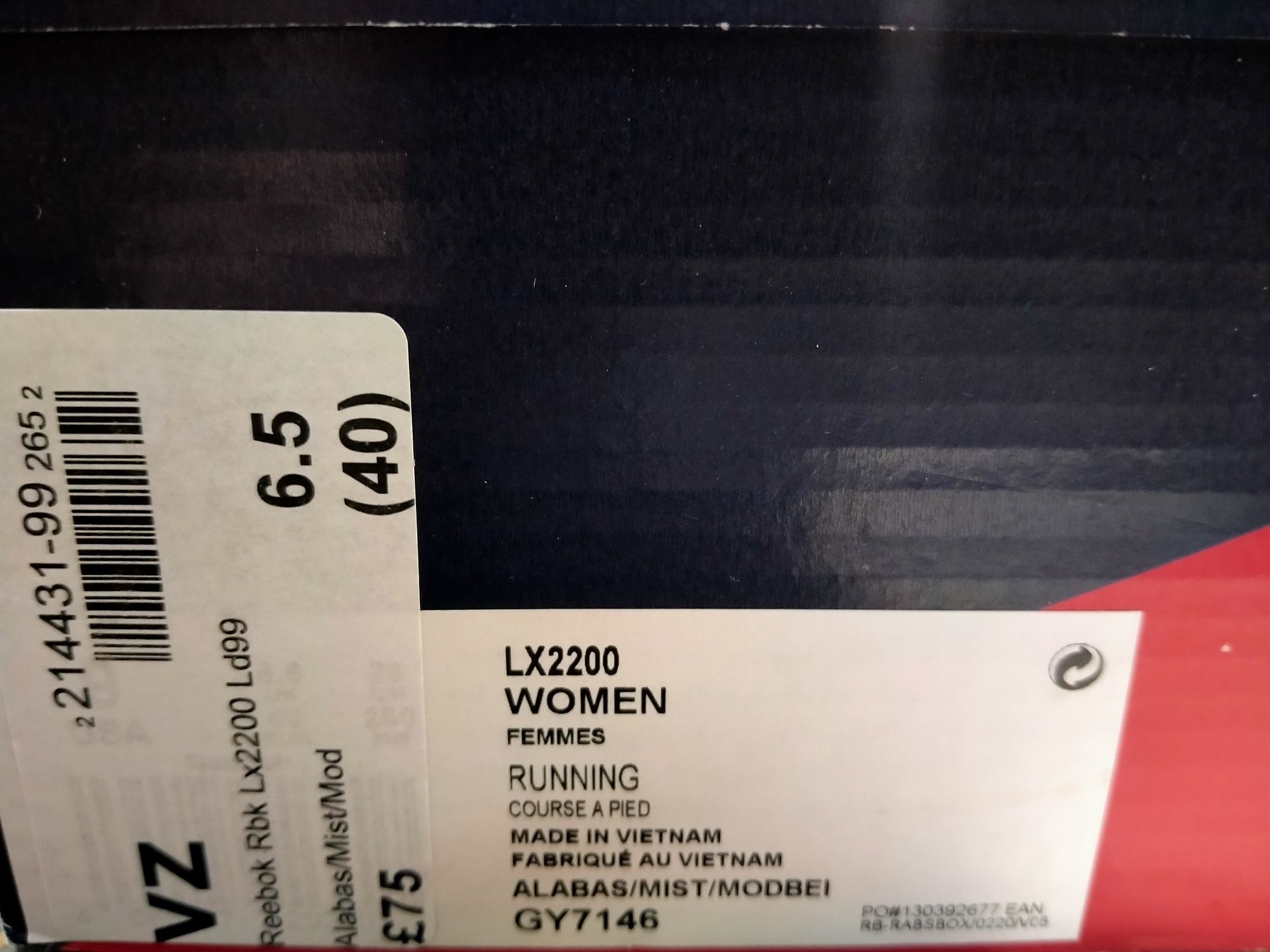 Жіночі кросівки Оригінал Reebok LX2200 GY7146 розмір 40