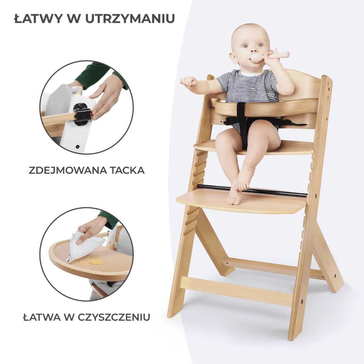 Krzesełko do karmienia Kinderkraft ENOCK