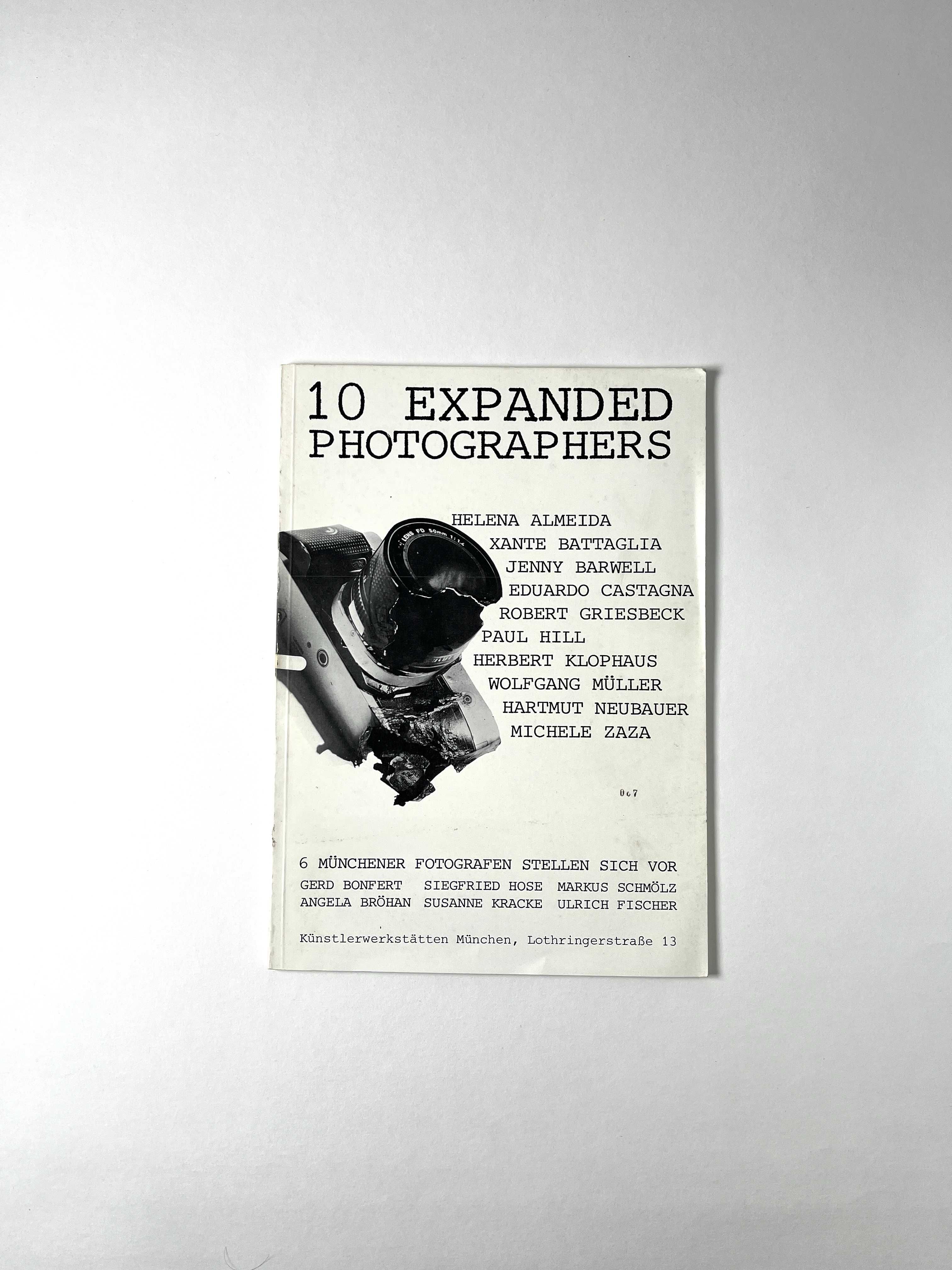 Publicação 10 expanded photographers (fotografia / exposição) 1982