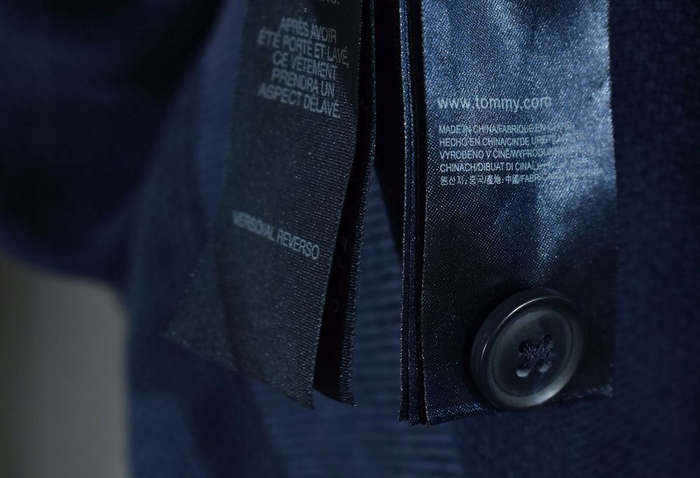 Tommy Hilfiger Bawełniany Rozpinany Sweter Xxl