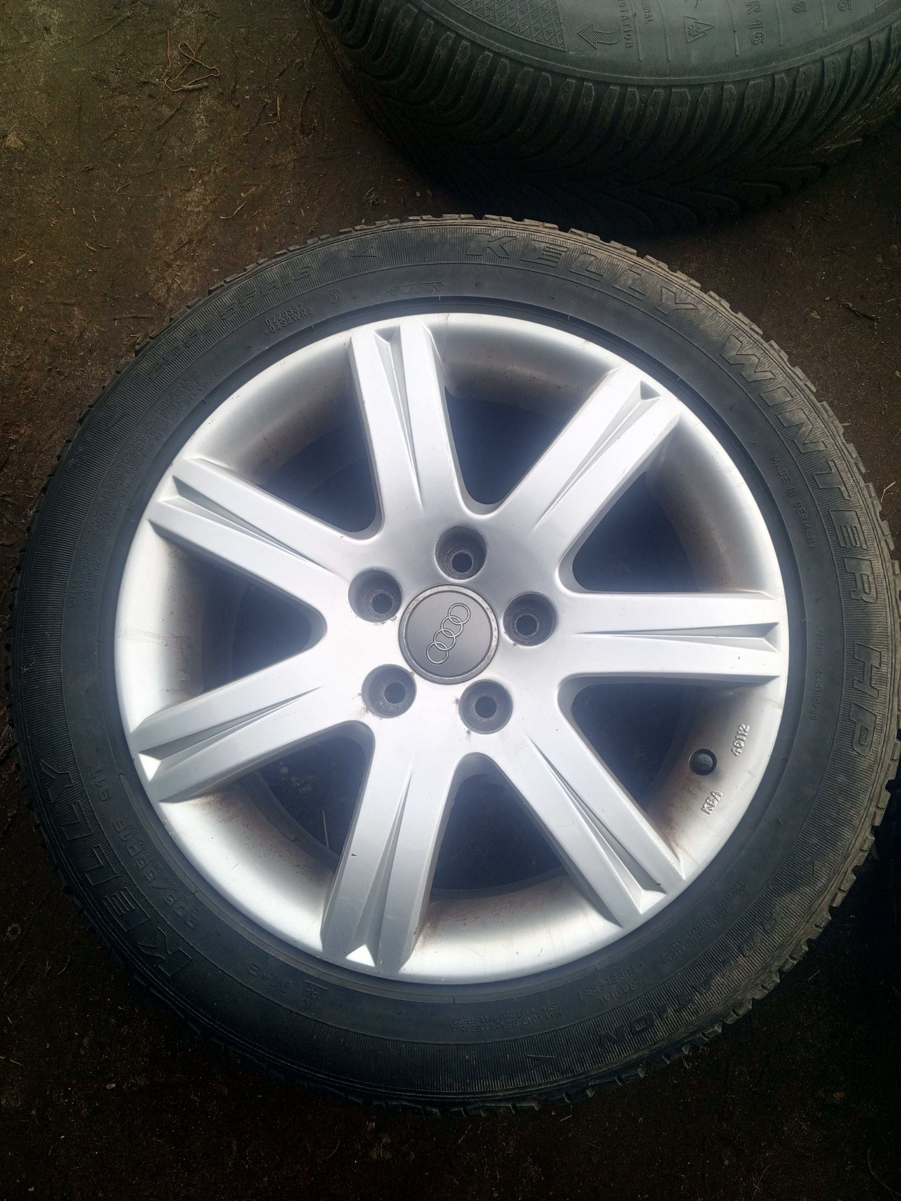 Alufelgi r16 5x112 opony zimowe