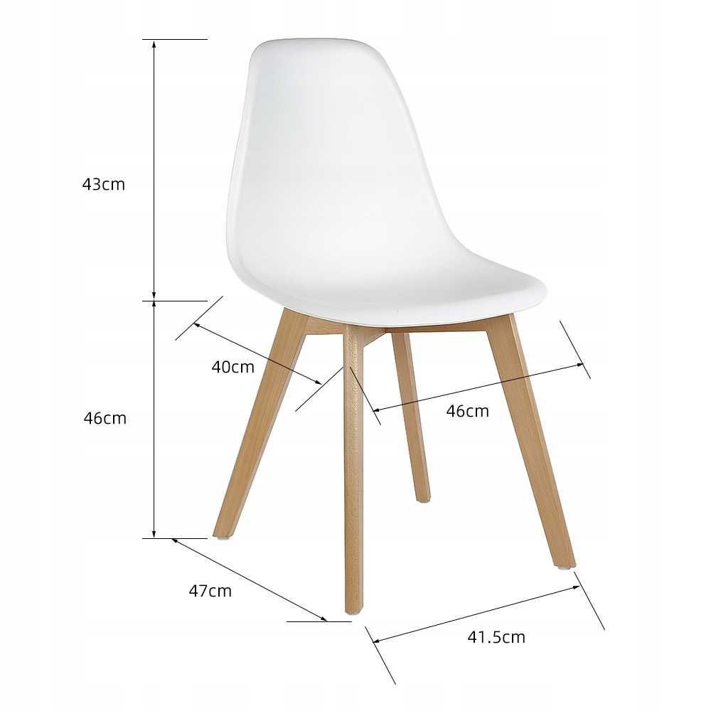Krzesła w stylu skandynawskim