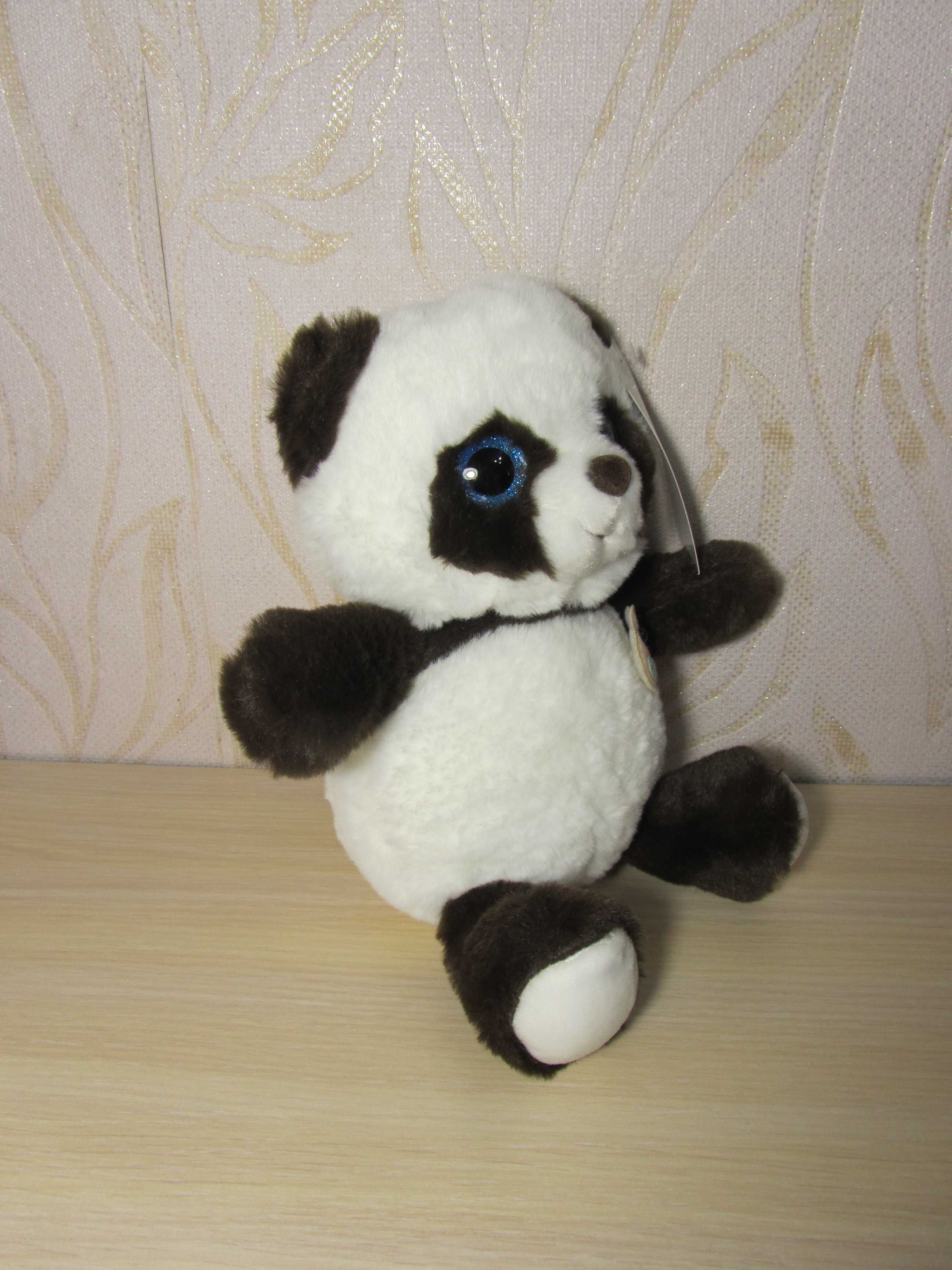 Мягкая игрушка Панда, глазастик. 26 см.