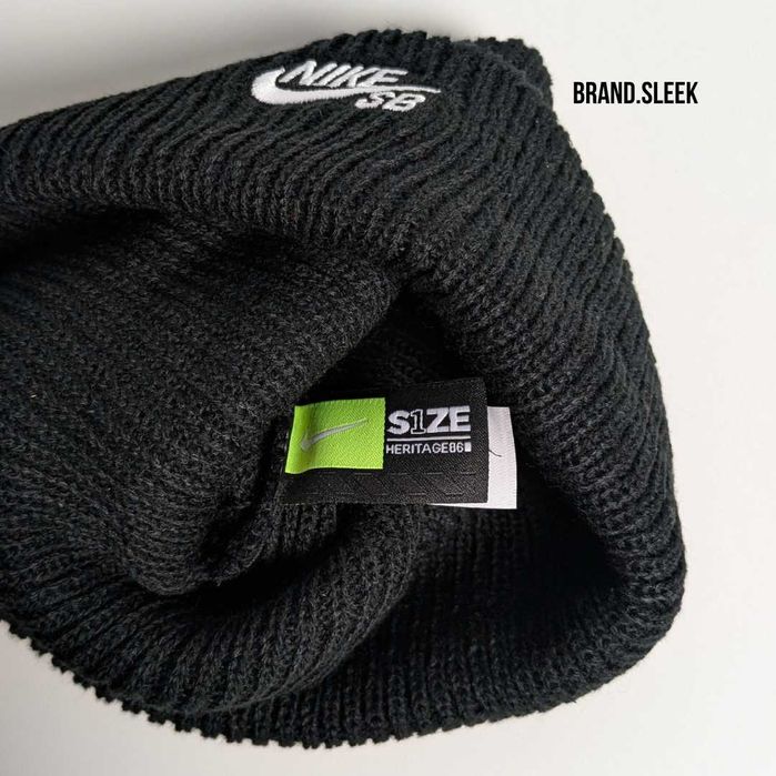 Шапка Nike, nike SB, зимова шапка Найк СБ, чоловіча шапка найк, nike