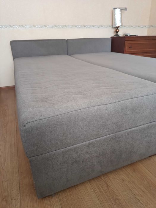 Кровать одно и двухспальная ортопедический матрац ящик