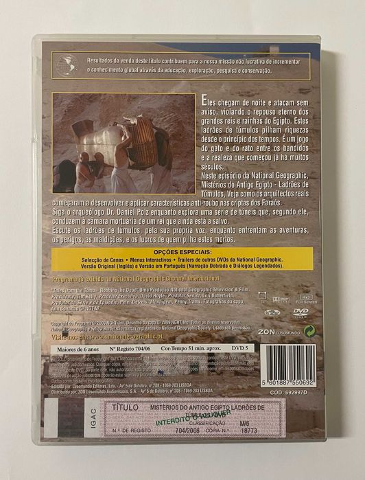 National Geographic - Mistérios do Antigo Egipto: Ladrões de Túmulos
