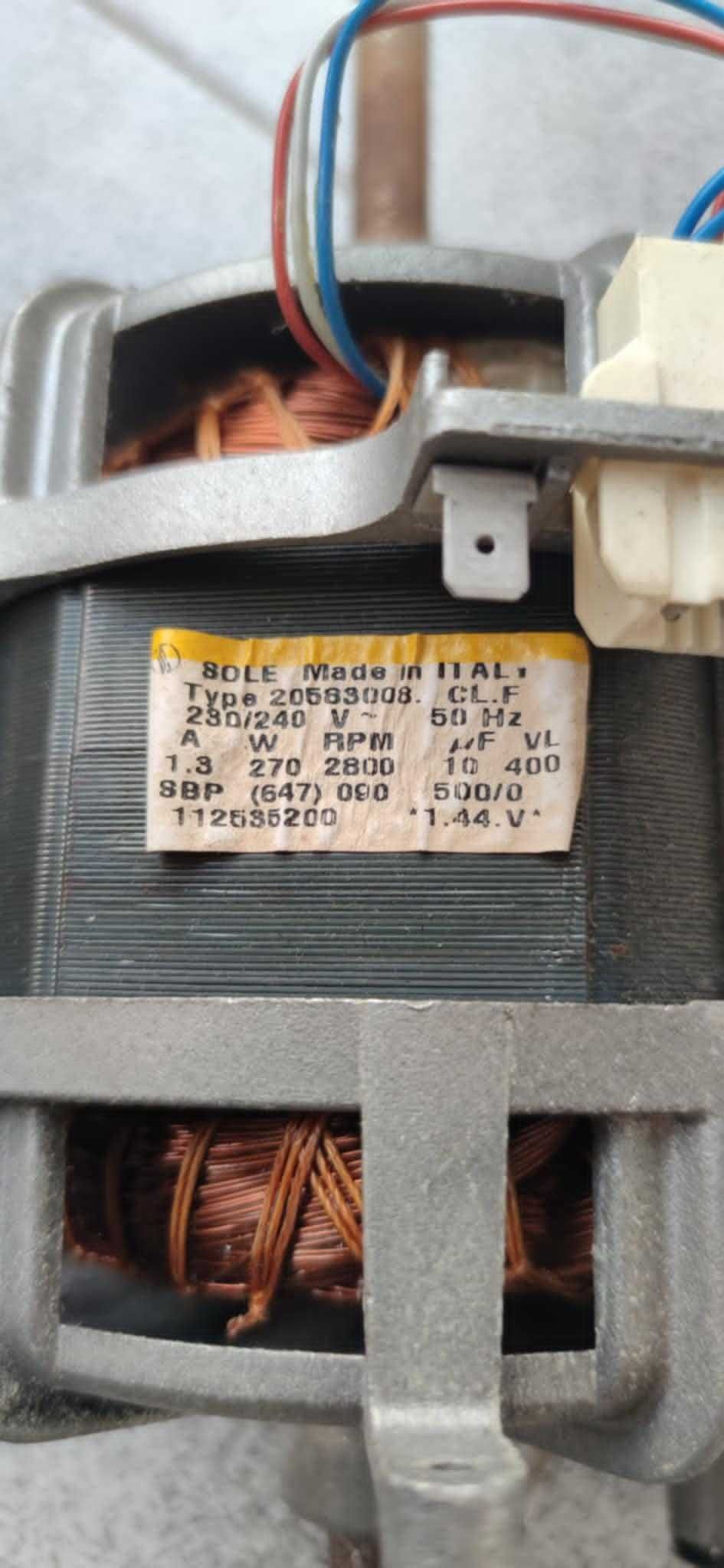 Motor SOLE para máquina lavar