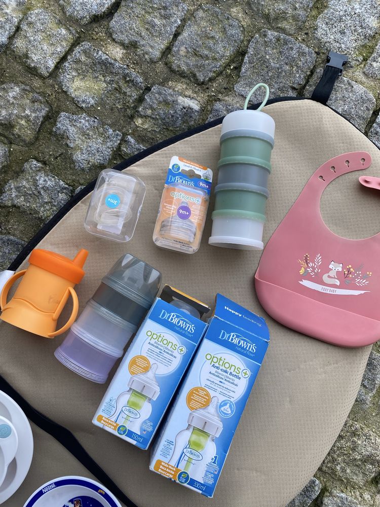 Acessorios para bebe novos