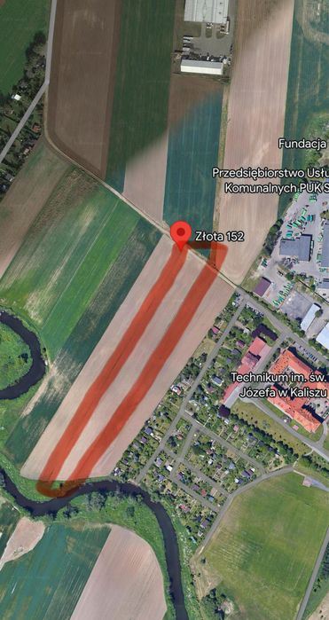 Działka Rolna Kalisz ul. Złota 1.100 ha