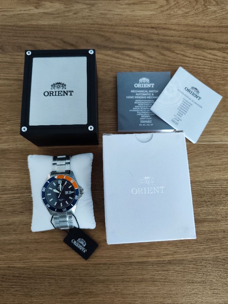 Zegarek męski ORIENT Mechanical sports RA-AA0913L19B nowy oryginalny