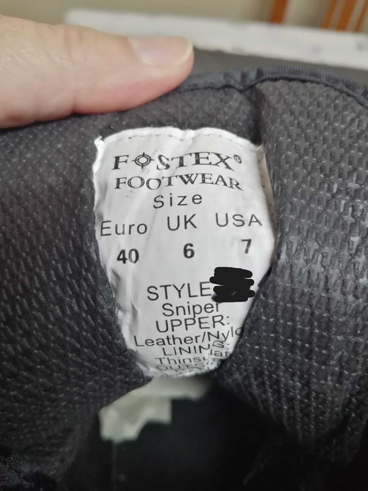 Botas Fostex / Militares