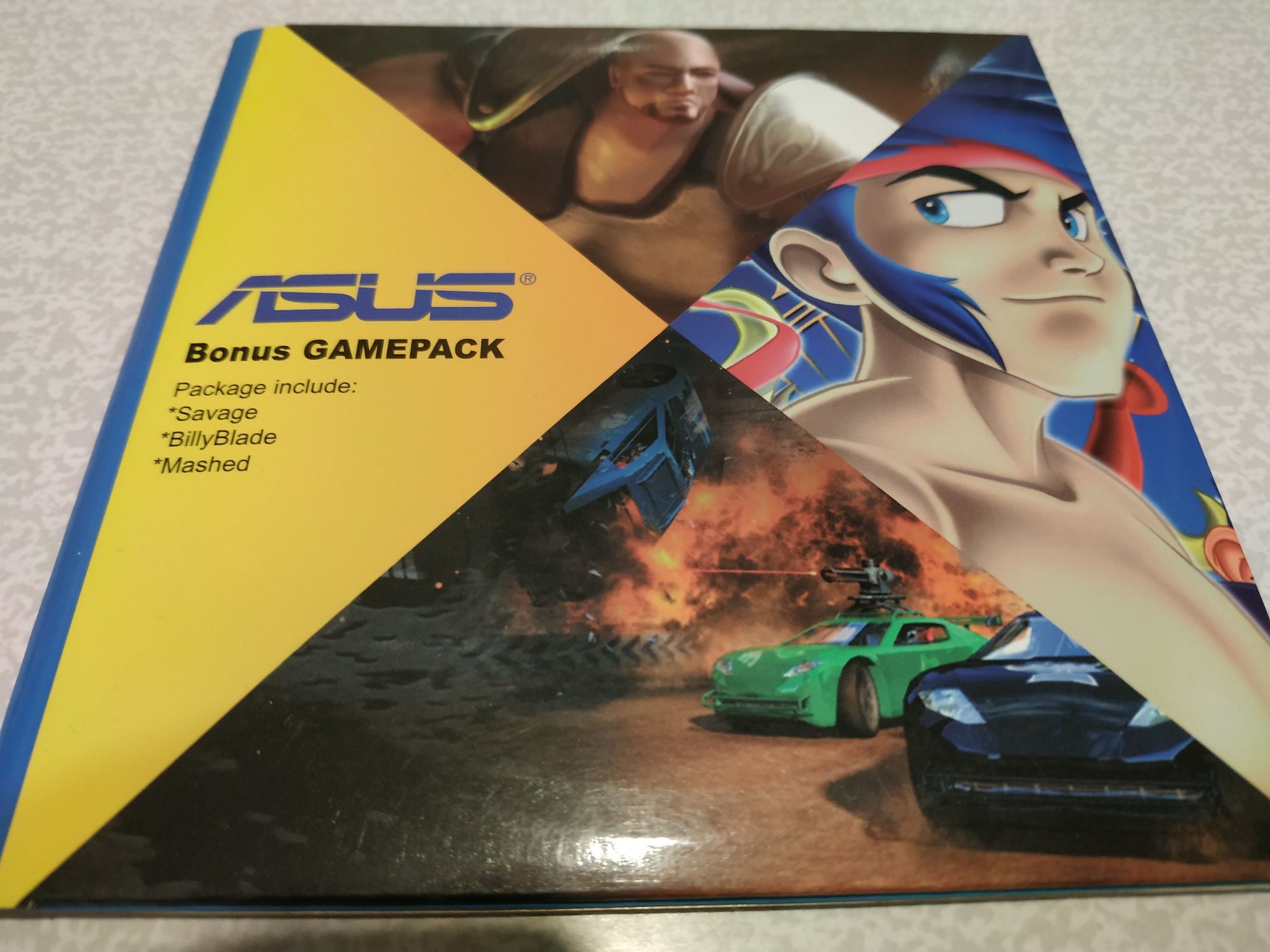 Asus gamepack Savage Billy Blade Temple of the time Mashed