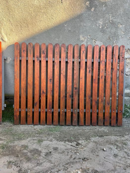 Brama wjazdowa drewniana