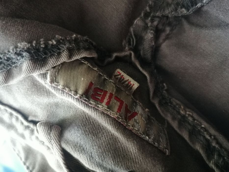 Kurtka typu biker cienka khaki M 38 L 40