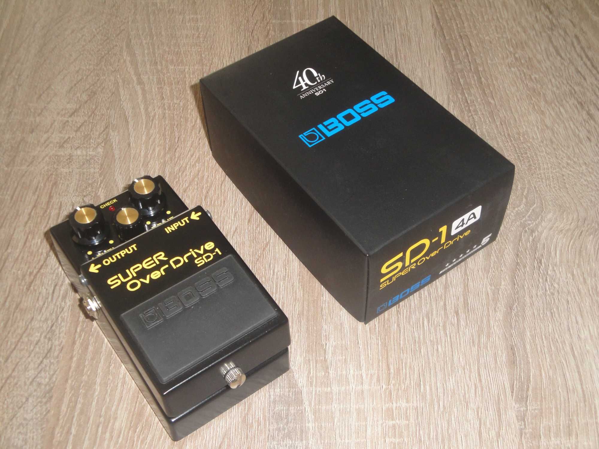 Pedal Boss Super Overdrive SD-1 40th Anniversary Limited Edition