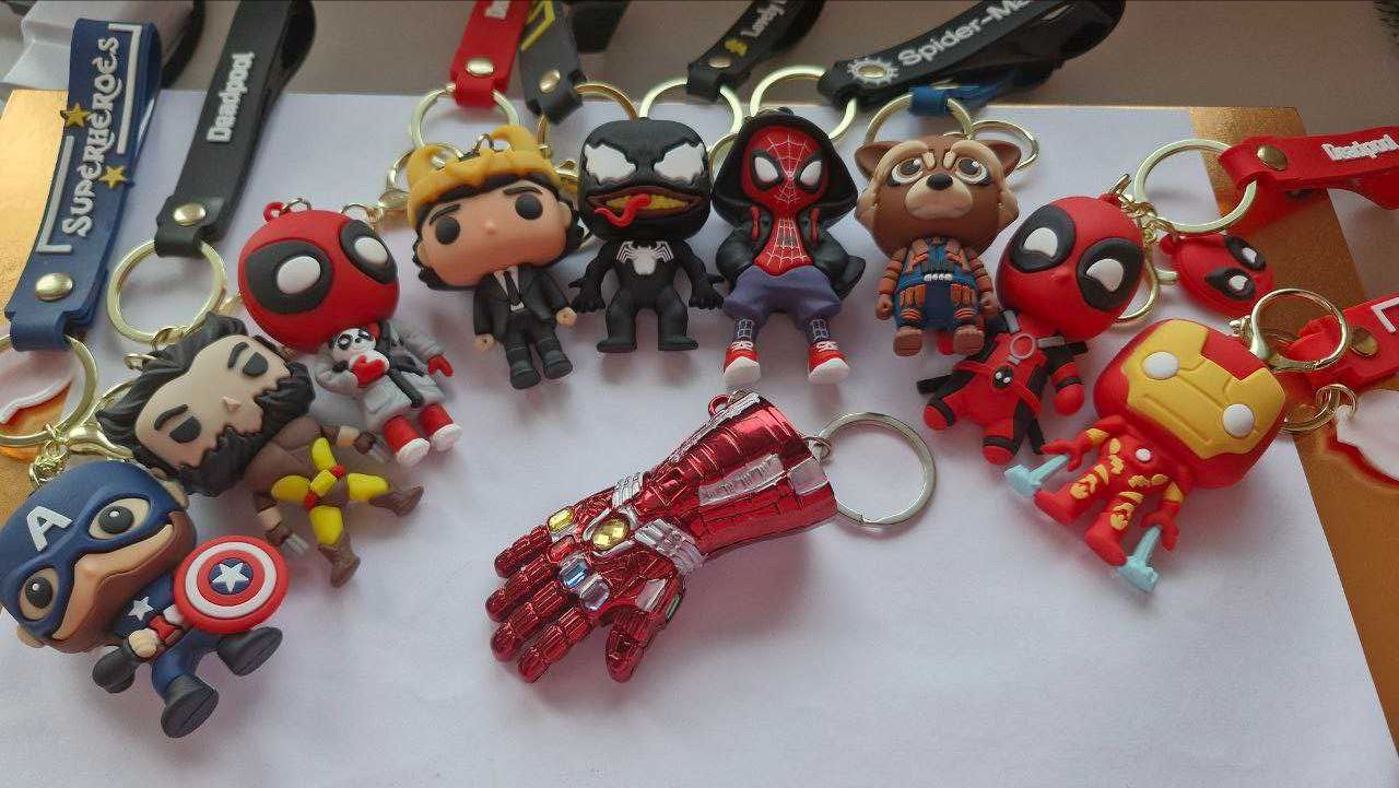 Брелоки Marvel/Star Wars/Harry Potter/Lord of the Ring/Game of Thrones