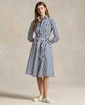 Брендовое платье Polo Ralph Lauren (США), хлопок, полоска, р. S/4 USA