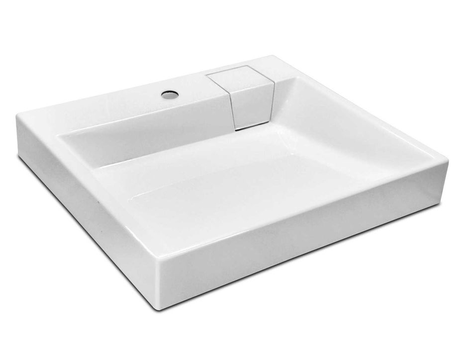 Раковина (Умивальник) над пральною машиною 60x52 +Кронштейни