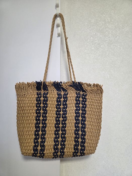 Сумка плетена літня