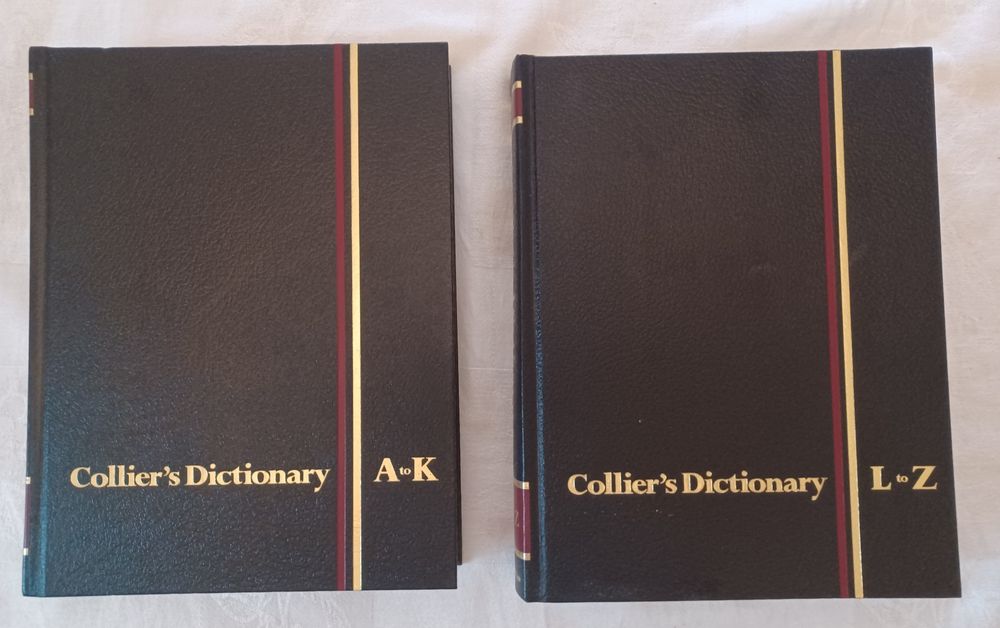 Collier's Dictionary Macmillan 2 vol.