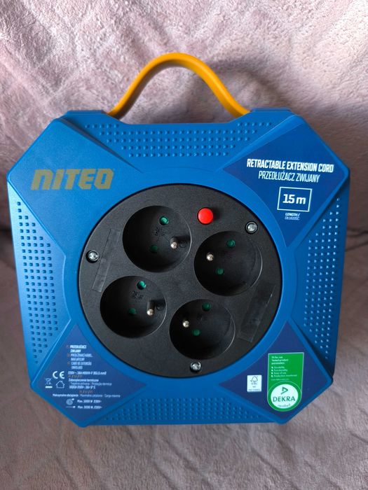 przedłużacz zwijany Niteo 15 m