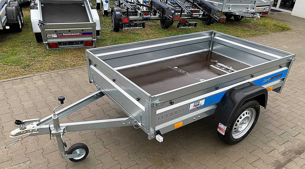 NOWA Przyczepka samochodowa dł 202 x szer 125cm FARO PONDUS DMC: 750KG