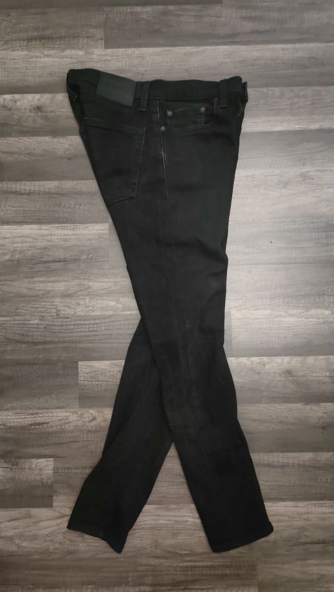czarne LEVI'SY Lot Skinny Traper 32/30  super stanie