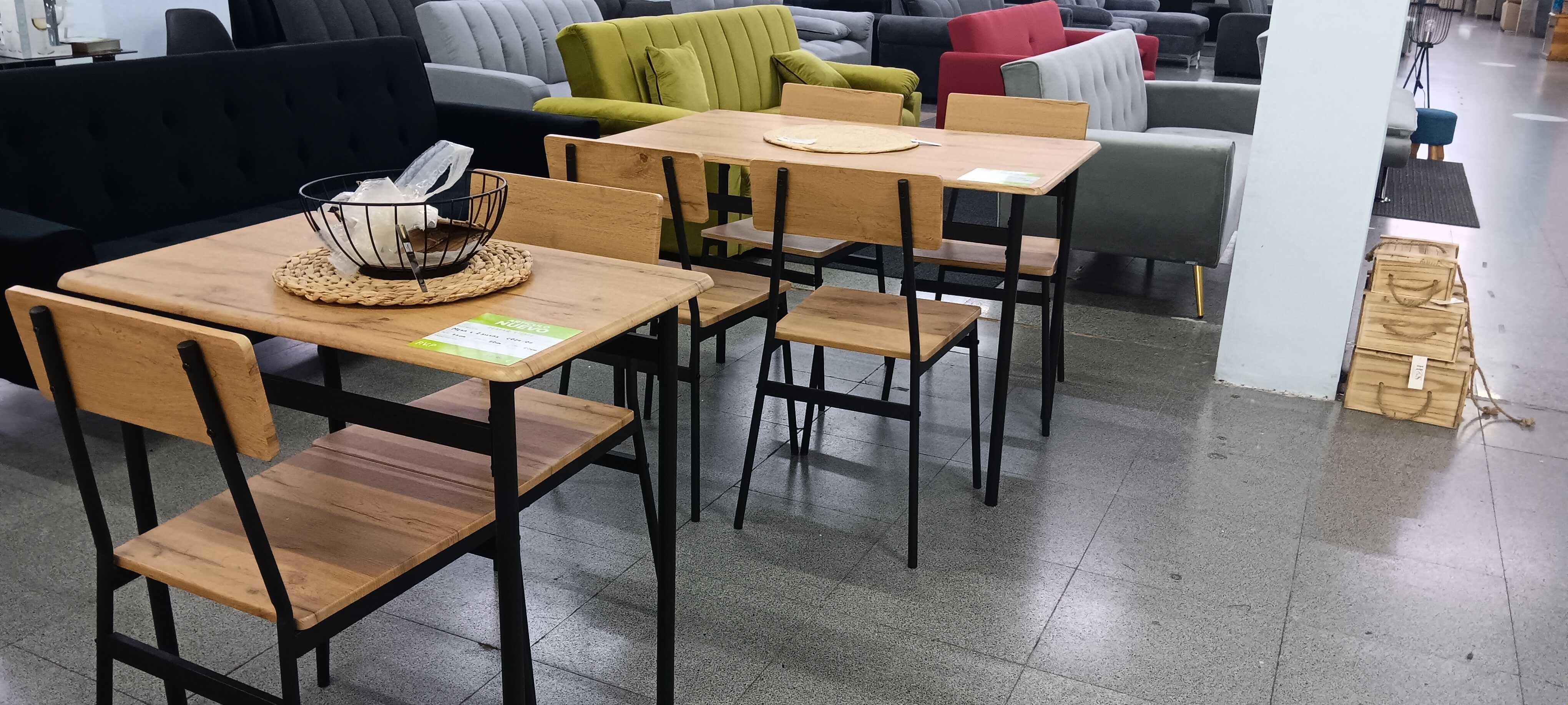 Mesa + 4 caderas ¡BARES RESTAURANTES OU  particulares  envío gratis