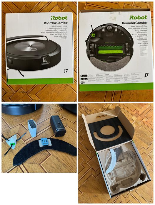 Робот пылесос iRobot Roomba Combo 2 штуки