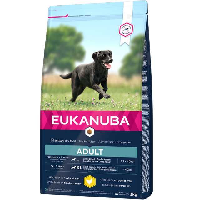 Eukanuba ADULT 18kg - Large, Medium e Small - ENVIOS GRÁTIS