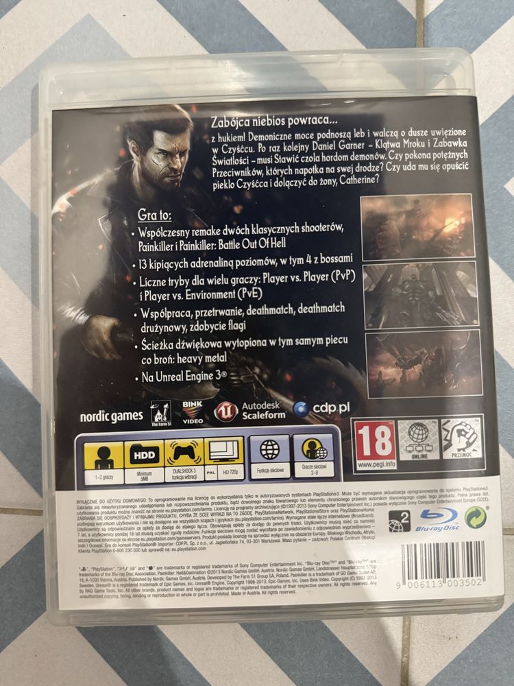 Painkiller Hell & Damnation Uncut ps3 ideał