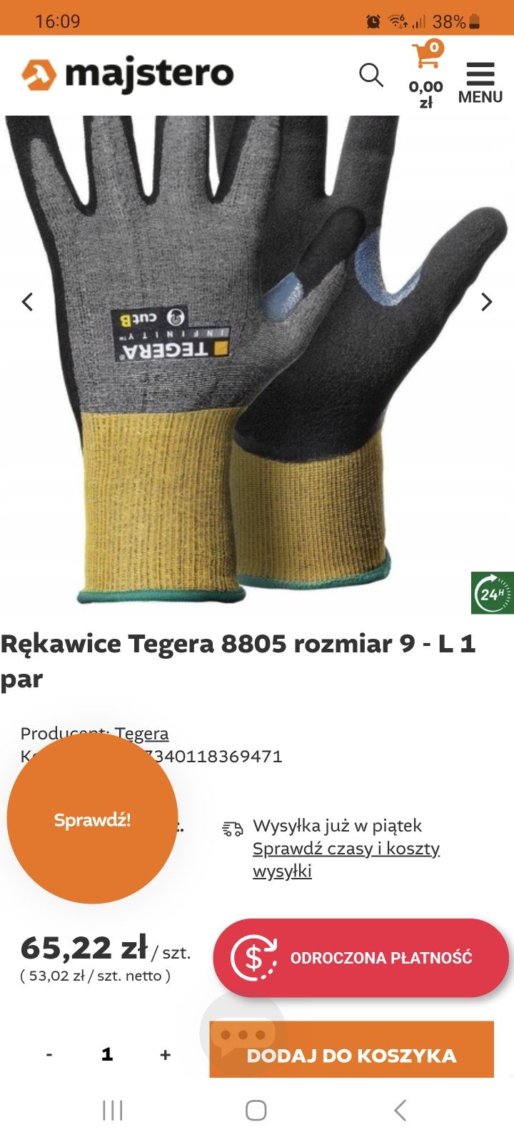 Rękawiczki robocze