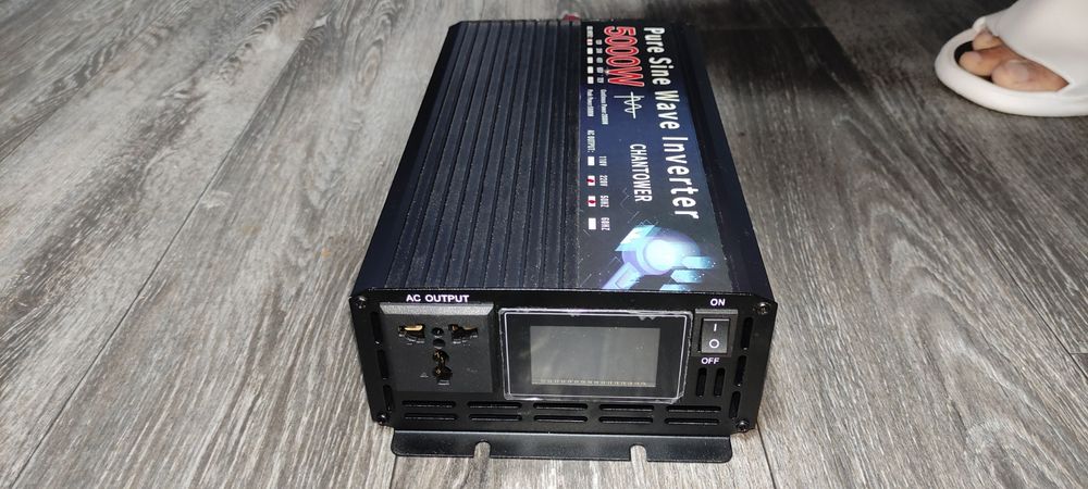 Инвертор 5000 W
ІНВЕРТОР 5000 w
ІНВЕРТОР 5000 w