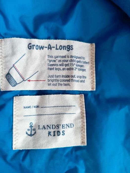 Lands' End super kurtka z podpinka polarową roz 9/10 lat