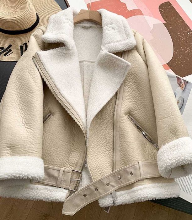 Дублёнка зимняя тёплая